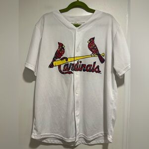 St. Louis Cardinals Kolten Wong Hawaiian Night Aloha Promo Button Front Jersey.